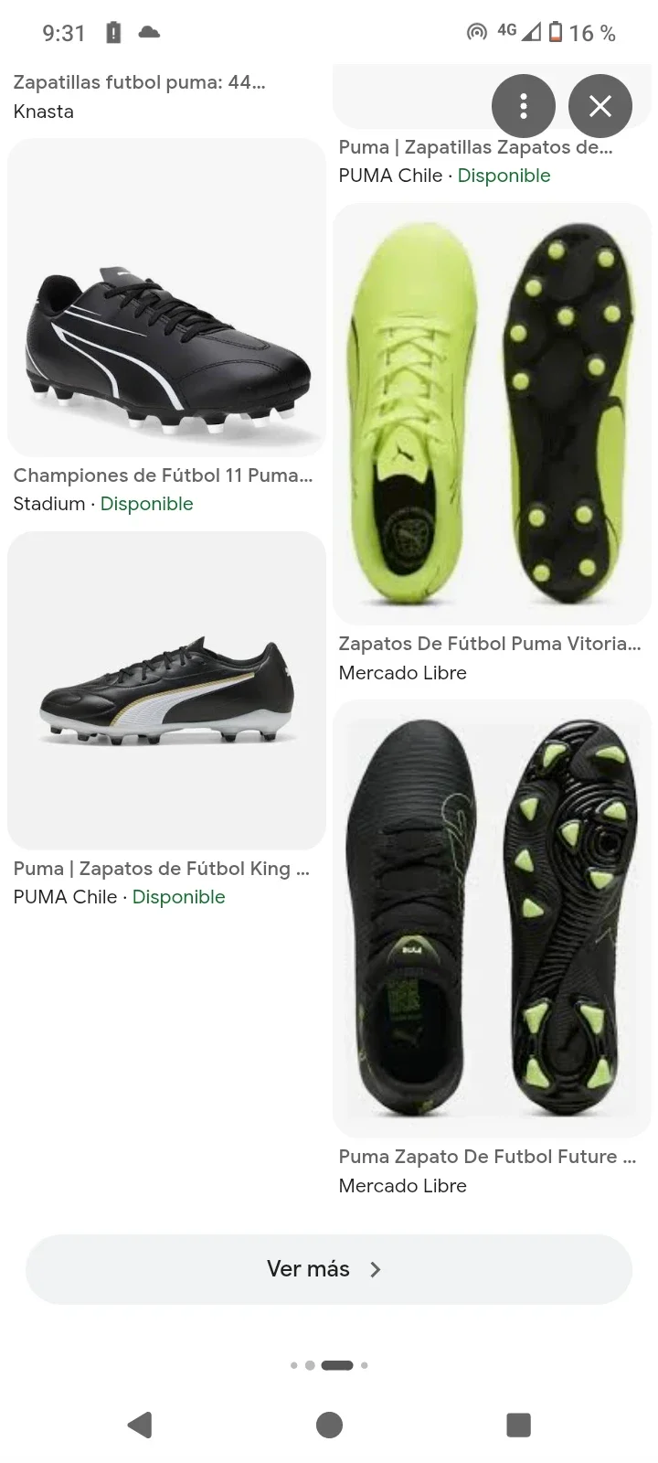 Zapatillas de futbol puma