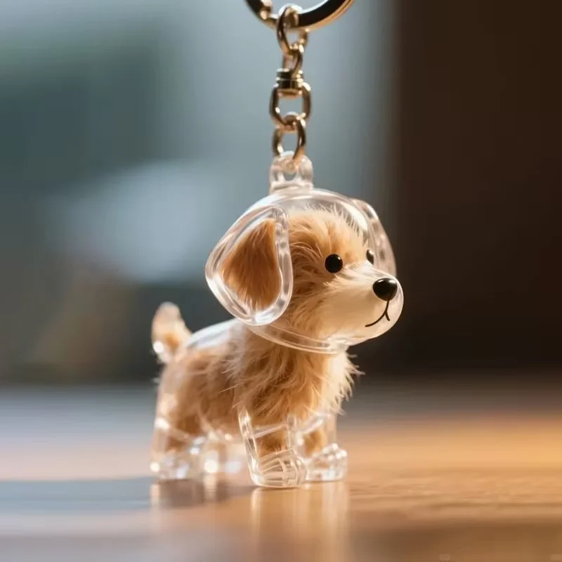Llavero para pelitos de mascotas
